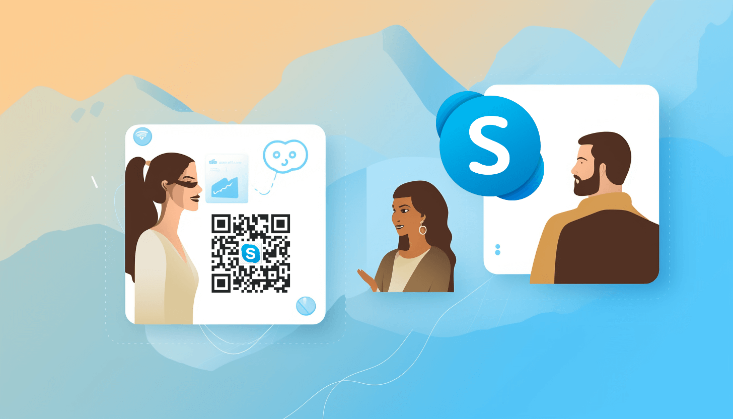 The benefits of a functional QR code generator for Skype