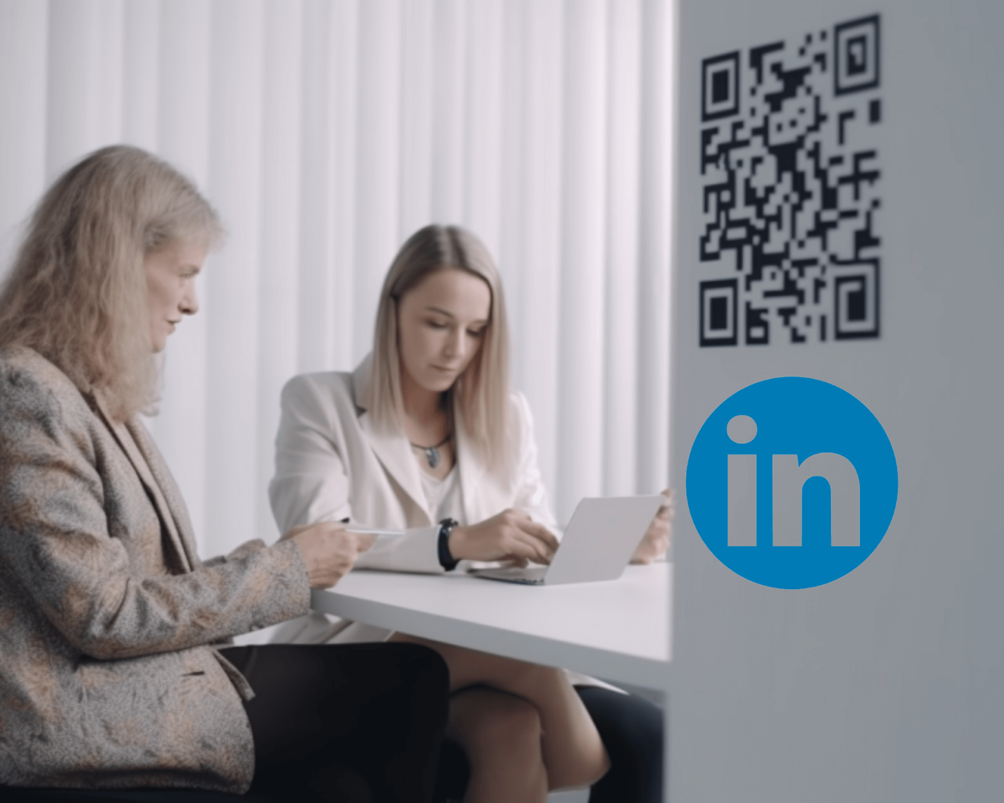 The role of the LinkedIn QR code in business networking