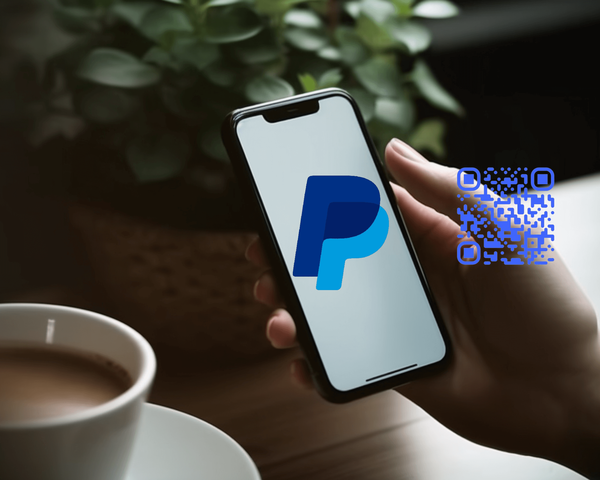 PayPal QR code as a tool to simplify the system of sending and receiving payments